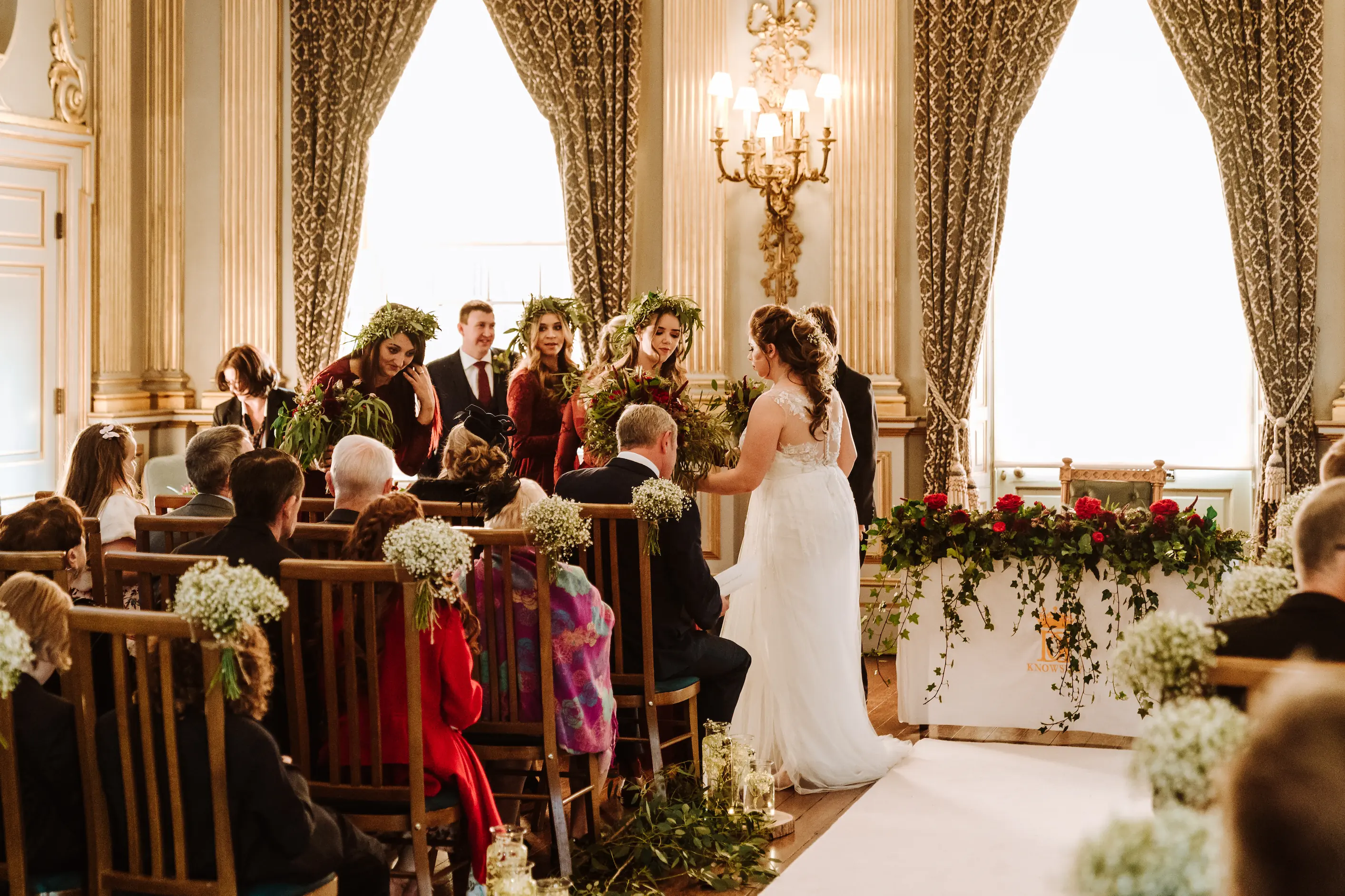 Cleaver ideas to use ceremony flowers throughout the wedding day